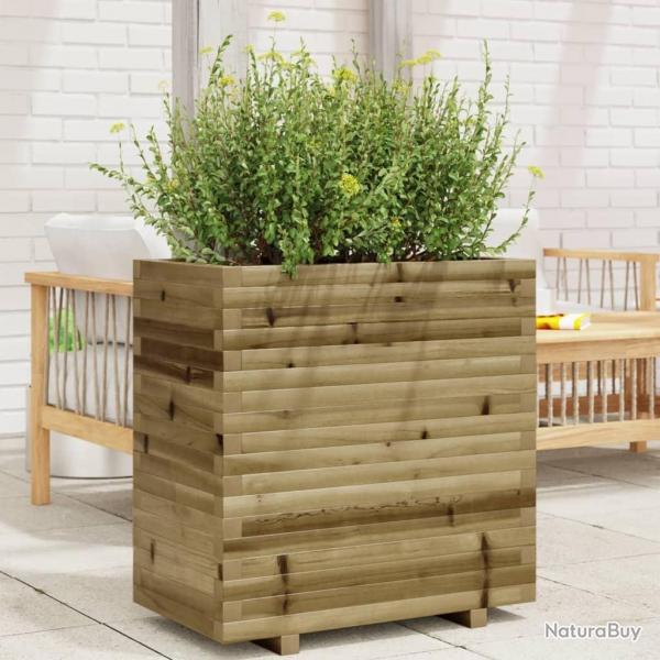 Jardinire 70x40x72 cm bois de pin imprgn alsavelo