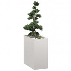 Jardinière 40x80x80 cm acier inoxydable alsavelo