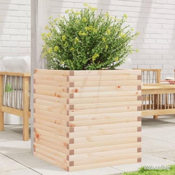 Jardinire 60x60x68,5 cm bois de pin massif