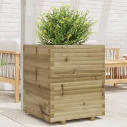 Jardinière 60x60x72 cm bois de pin imprégné alsavelo