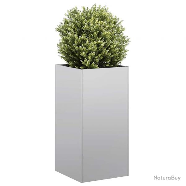 Jardinire 40x40x80 cm acier galvanis alsavelo