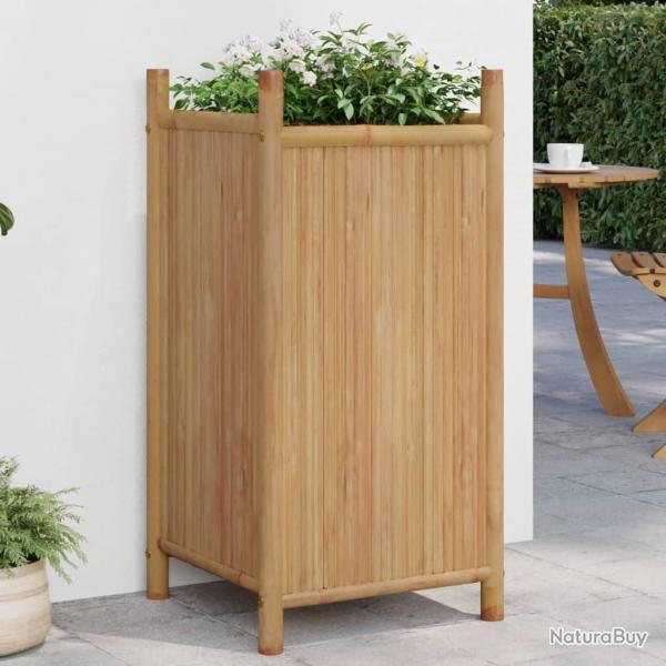 Jardinire 40x40x80 cm bambou alsavelo