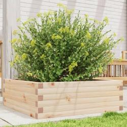 Jardinière 70x70x23 cm bois de pin massif alsavelo