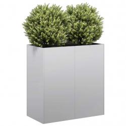 Jardinière 80x40x80 cm acier galvanisé alsavelo