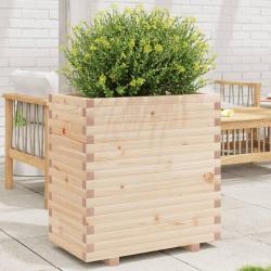 Jardinière 70x40x72,5 cm bois de pin massif alsavelo