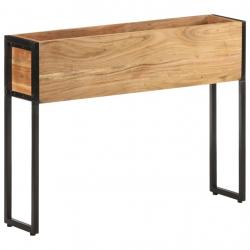 Jardinière 90x20x68 cm Bois massif d'acacia alsavelo