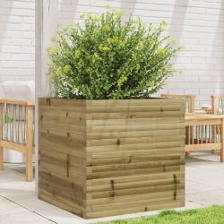 Jardinière 70x70x68,5 cm bois de pin imprégné alsavelo
