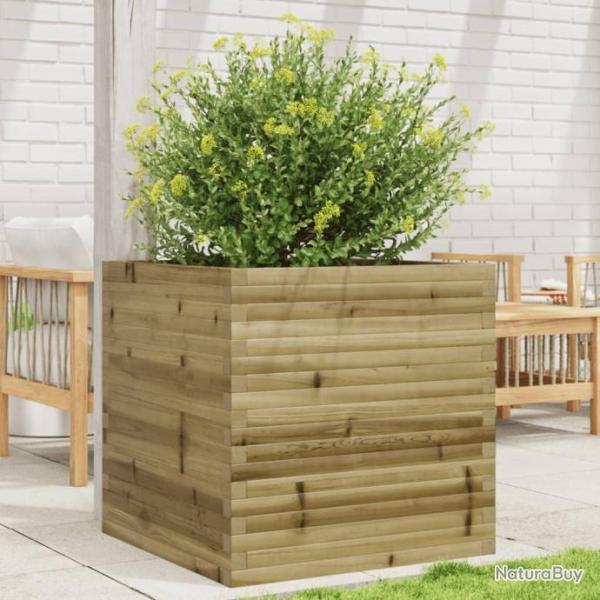 Jardinire 70x70x68,5 cm bois de pin imprgn