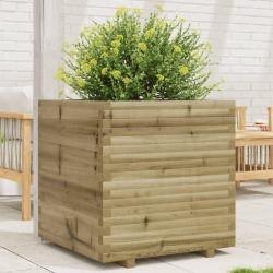 Jardinière 70x70x72 cm bois de pin imprégné alsavelo