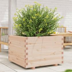 Jardinière 70x70x49,5 cm bois de pin massif alsavelo