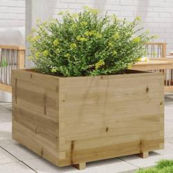 Jardinière 70x70x49,5 cm bois de pin imprégné alsavelo