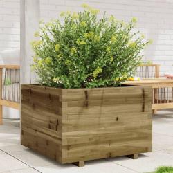 Jardinière 70x70x49,5 cm bois de pin imprégné alsavelo