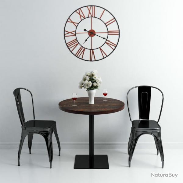 Horloge murale Mtal 58 cm Rouge alsavelo