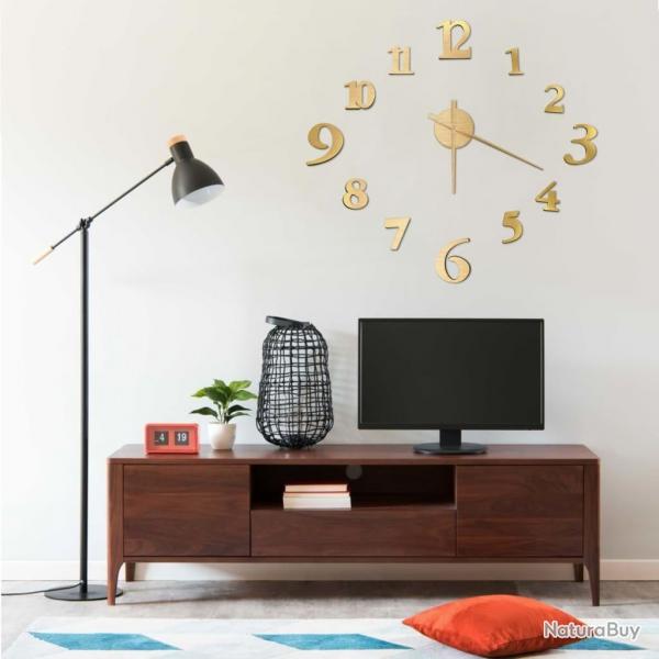 Horloge murale 3D Design moderne Dor 100 cm XXL alsavelo