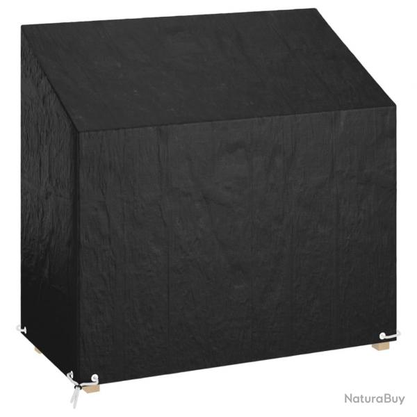 Housse de banc de jardin 8 oeillets 130x70x70/88 cm polythylne alsavelo