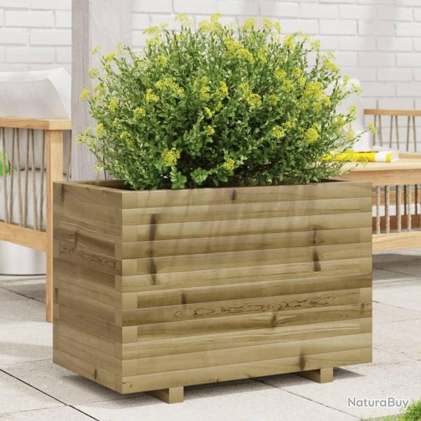 Jardinire 70x40x49,5 cm bois de pin imprgn alsavelo