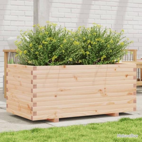 Jardinire 110x60x49,5 cm bois de pin massif