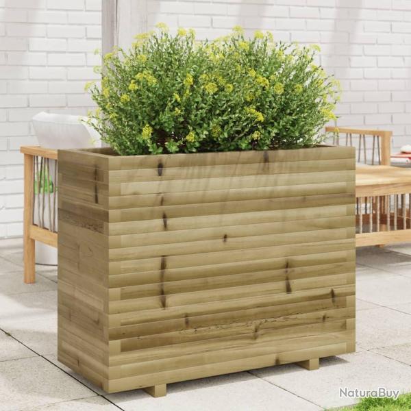 Jardinire 90x40x72,5 cm bois de pin imprgn alsavelo