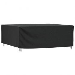 Housse de salon de jardin noir 250x210x90 cm imperméable 420D