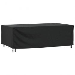 Housse de salon de jardin noir 229x113x73 cm imperméable 420D