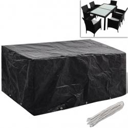Housse de salon de jardin 8 oeillets 240 x 140 x 90 cm alsavelo