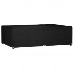 Housse de salon de jardin 12 oeillets 227x152x65cm rectangulaire alsavelo