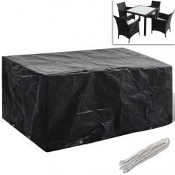 Housse de salon de jardin 8 oeillets 180 x 140 x 90 cm alsavelo