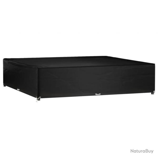 Housse de salon de jardin 16 oeillets 240x240x55 cm carr alsavelo