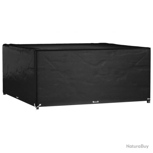 Housse de salon de jardin 16 oeillets 205x205x90 cm carr alsavelo