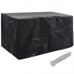 Housse de salon de jardin 8 oeillets 180x70x90 cm alsavelo