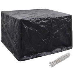 Housse de salon de jardin 8 oeillets 135 x 135 x 90 cm alsavelo