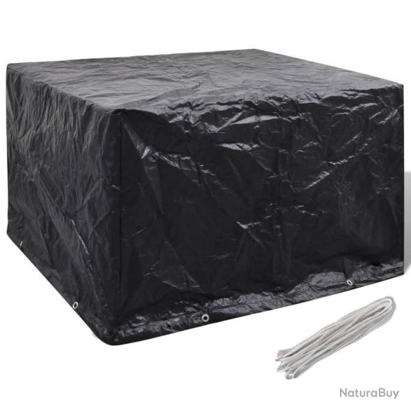 Housse de salon de jardin 8 oeillets 135 x 135 x 90 cm alsavelo