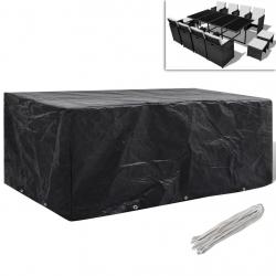 Housse de salon de jardin 8 oeillets 229 x 113 x 73 cm alsavelo
