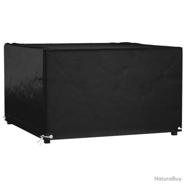 Housse de salon de jardin 8 oeillets 125x125x75 cm carr alsavelo