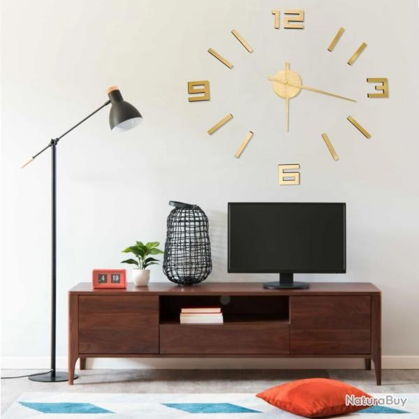 Horloge murale 3D Design moderne Dor 100 cm XXL alsavelo