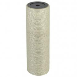 Griffoir pour chats 8 x 25 cm 10 mm Beige alsavelo