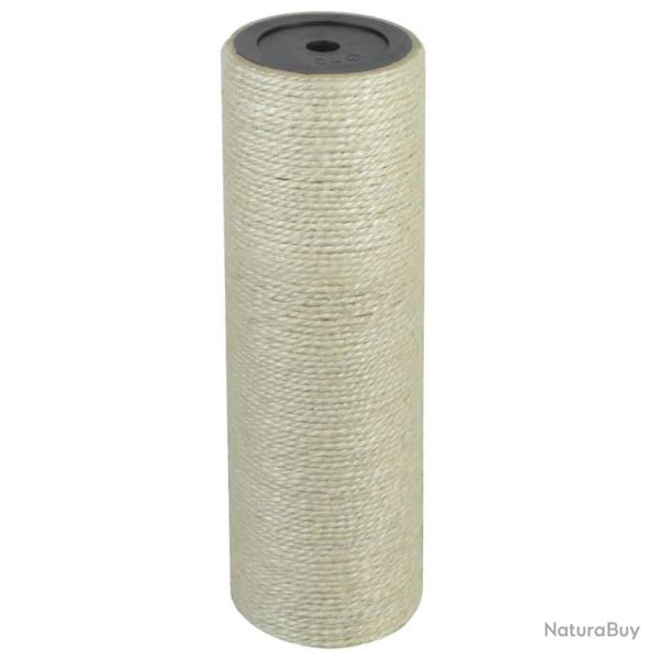 Griffoir pour chats 8 x 25 cm 10 mm Beige alsavelo