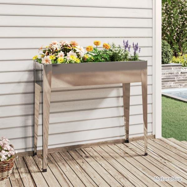Jardinire 100,5x40,5x90 cm Acier galvanis alsavelo