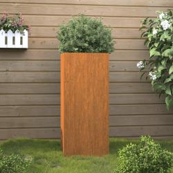 Jardinière 32x29x75 cm acier corten alsavelo