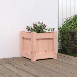 Jardinière 31x31x31 cm bois massif de douglas alsavelo