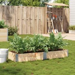 Jardinière 150x50 cm bois de pin massif alsavelo