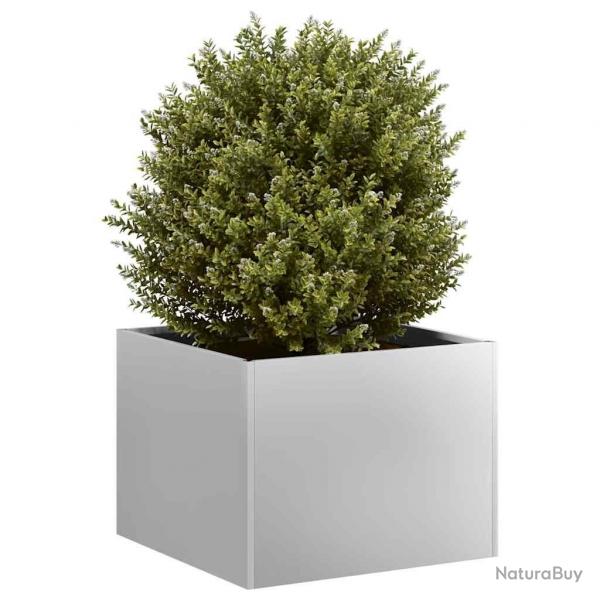 Jardinire 40x40x30 cm acier galvanis alsavelo