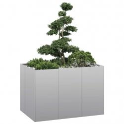 Jardinière 120x80x80 cm acier galvanisé alsavelo