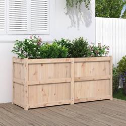 Jardinière 150x50x70 cm bois de pin massif alsavelo