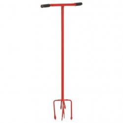 Griffe de jardin Rouge Acier alsavelo