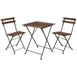 ProGarden bistro 3 pcs Noir