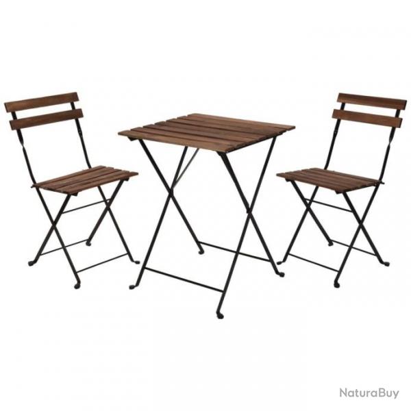 ProGarden bistro 3 pcs Noir