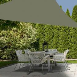 ProGarden Toile d'ombrage 3x3x3 m vert triangulaire