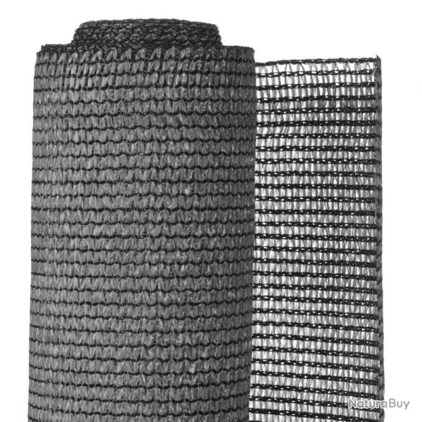 Brise-vue de jardin PE 1 x 3 m Anthracite alsavelo