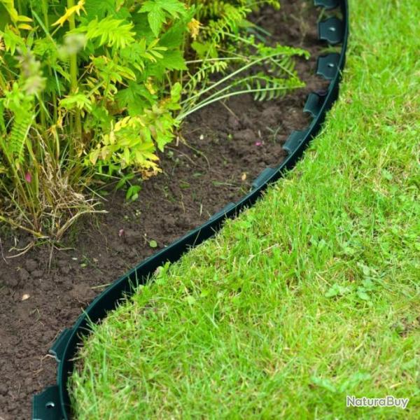 Bordure de jardin 5 cm x 10 m Vert